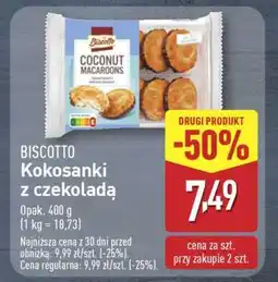 ALDI Biscotto Kokosanki z czekoladą oferta