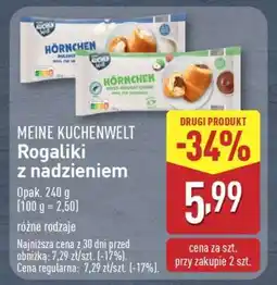 ALDI MEINE KUCHENWELT Rogaliki z nadzieniem oferta