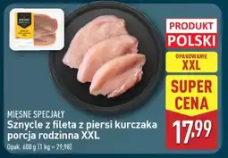 ALDI Szycle z fileta z piersi kurczaka porcja rodzinna XXL oferta