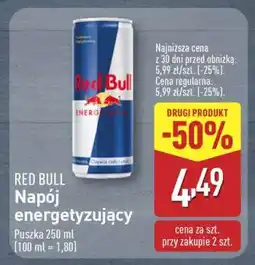 ALDI RED BULL Napój energetyzujący oferta