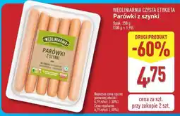 ALDI Parówki z szynki oferta