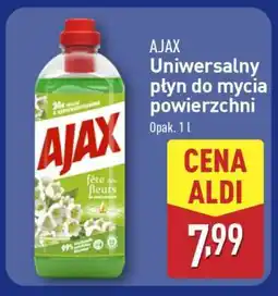 ALDI AJAX Uniwersalny płyn do mycia powierzchni oferta