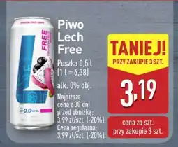 ALDI Piwo Lech Free oferta