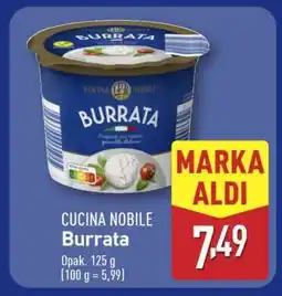 ALDI Cucina Nobile Burrata oferta