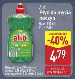 ALDI ALIO Płyn do mycia naczyń oferta