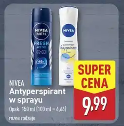 ALDI NIVEA Antyperspirant w sprayu oferta