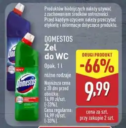 ALDI DOMESTOS Żel do WC oferta