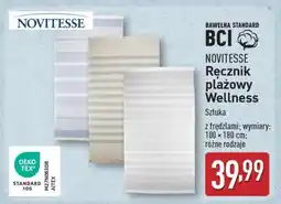 ALDI NOVITESSE Ręcznik plażowy Wellness oferta