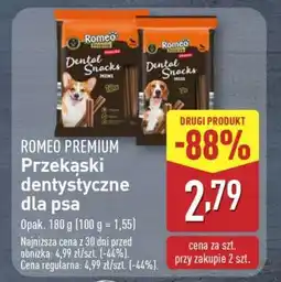ALDI ROMEO PREMIUM Przekąski dentystyczne dla psa oferta