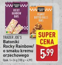 ALDI TRADER JOE'S Batoniki Rocky Rainbow/o smaku kremu orzechowego oferta