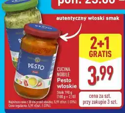 ALDI CUCINA NOBILE Pesto włoskie oferta