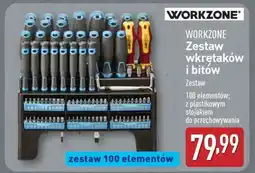 ALDI WORKZONE Zestaw wkrętaków i bitów oferta