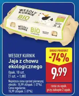 ALDI WESOŁY KURNIK Jaja z chowu ekologicznego oferta