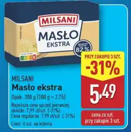 ALDI MILSANI Masło ekstra oferta