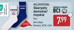 ALDI Skarpety damskie, męskie oferta