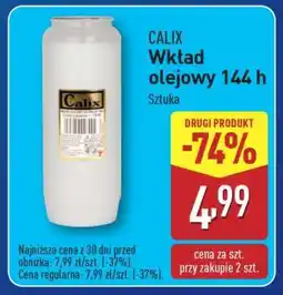 ALDI CALIX Wkład olejowy 144 h oferta
