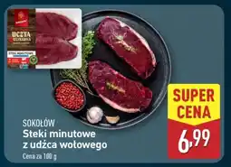 ALDI Sokołów Steki minutowe z udźca wołowego oferta