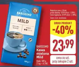 ALDI BARISSIMO Kawa mielona Mild oferta