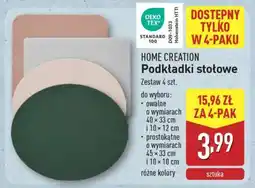 ALDI HOME CREATION Podkładki stołowe oferta