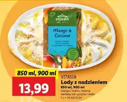 Lidl VITASIA Lody z nadzieniem oferta