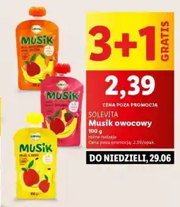 Lidl Solevita Musik owocowy oferta