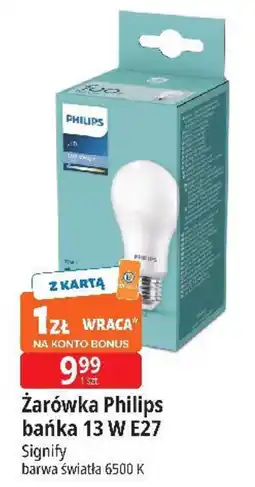 E.Leclerc Żarówka Philips bańka 13 W E27 Signify oferta
