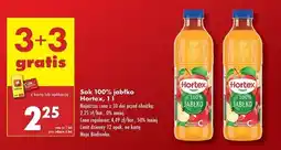 Biedronka Sok jabłkowy 100% Hortex oferta