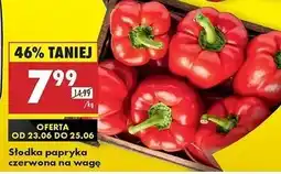 Biedronka Papryka czerwona oferta