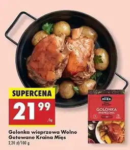 Biedronka Golonka wieprzowa wolno gotowana Kraina Mięs oferta
