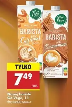 Biedronka Napój cynamon barista Govege oferta
