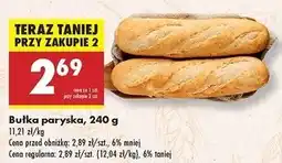 Biedronka Bułka paryska oferta