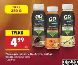Biedronka Napój proteinowy wanilia Go Active oferta