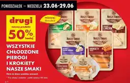 Biedronka Pierogi z mięsem i cebulką Nasze Smaki oferta