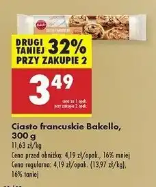 Biedronka Ciasto francuskie Bakello oferta