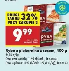 Biedronka Ryba z piekarnika sosem włoskim Family Fish oferta