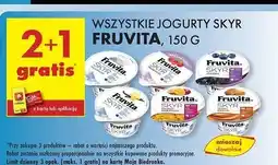 Biedronka Jogurt wanilia Fruvita Skyr oferta