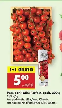 Biedronka Pomidorki miss perfect oferta