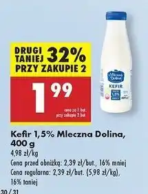 Biedronka Kefir 1.5% Mleczna Dolina oferta