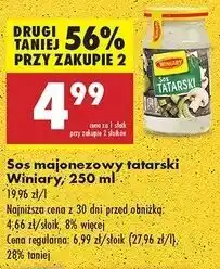 Biedronka Sos tatarski Winiary oferta