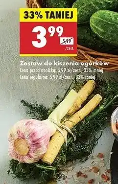 Biedronka Zestaw do kiszenia ogórków oferta