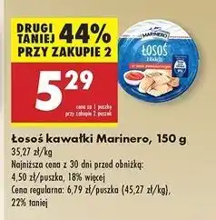 Biedronka Łosoś kawałki w sosie pomidorowym Marinero oferta