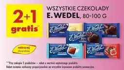 Biedronka Czekolada mocno gorzka 80% E. Wedel oferta