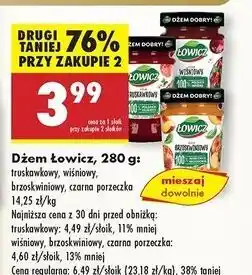 Biedronka Dżem truskawkowy Łowicz oferta