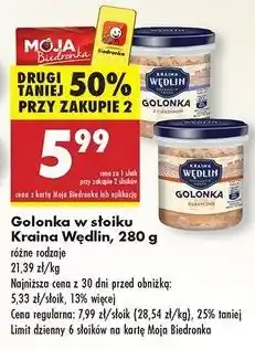 Biedronka Golonka klasyczna Kraina Wędlin oferta