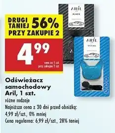 Biedronka Odświeżacz samochodowy dog ocean Aril Car oferta