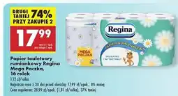 Biedronka Papier toaletowy rumiankowy Regina oferta