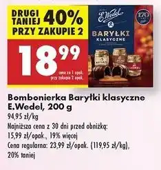 Biedronka Bombonierka E. Wedel Baryłki oferta