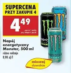 Biedronka Napój energetyczny Monster Energy Zero Ultra Fiesta Mango oferta