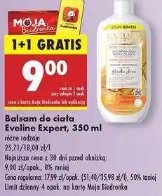 Biedronka Balsam do ciała ujędrniająco-nawilżający 3w1 Eveline Argan Oil oferta