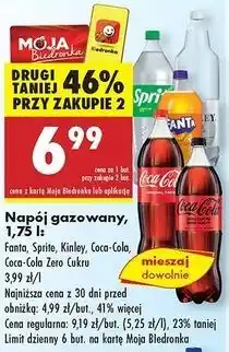 Biedronka Napój tonic water Kinley oferta